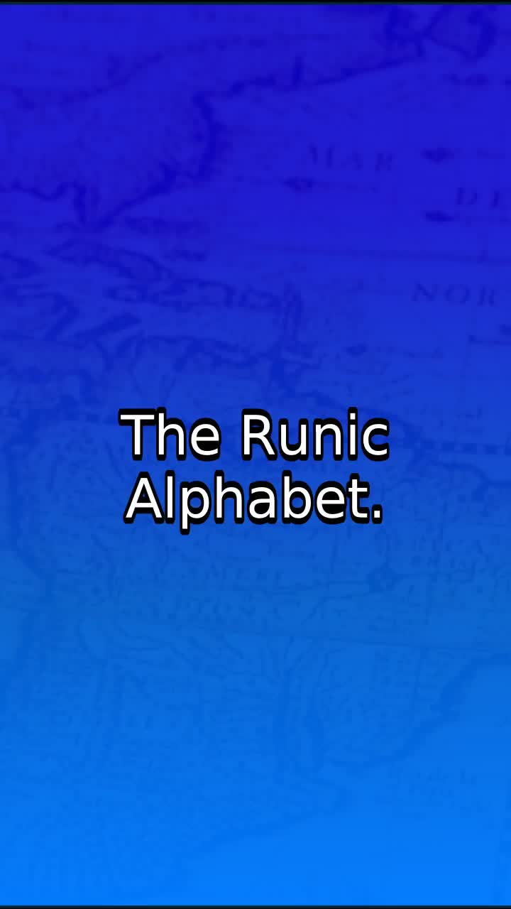 The Runic Alphabet