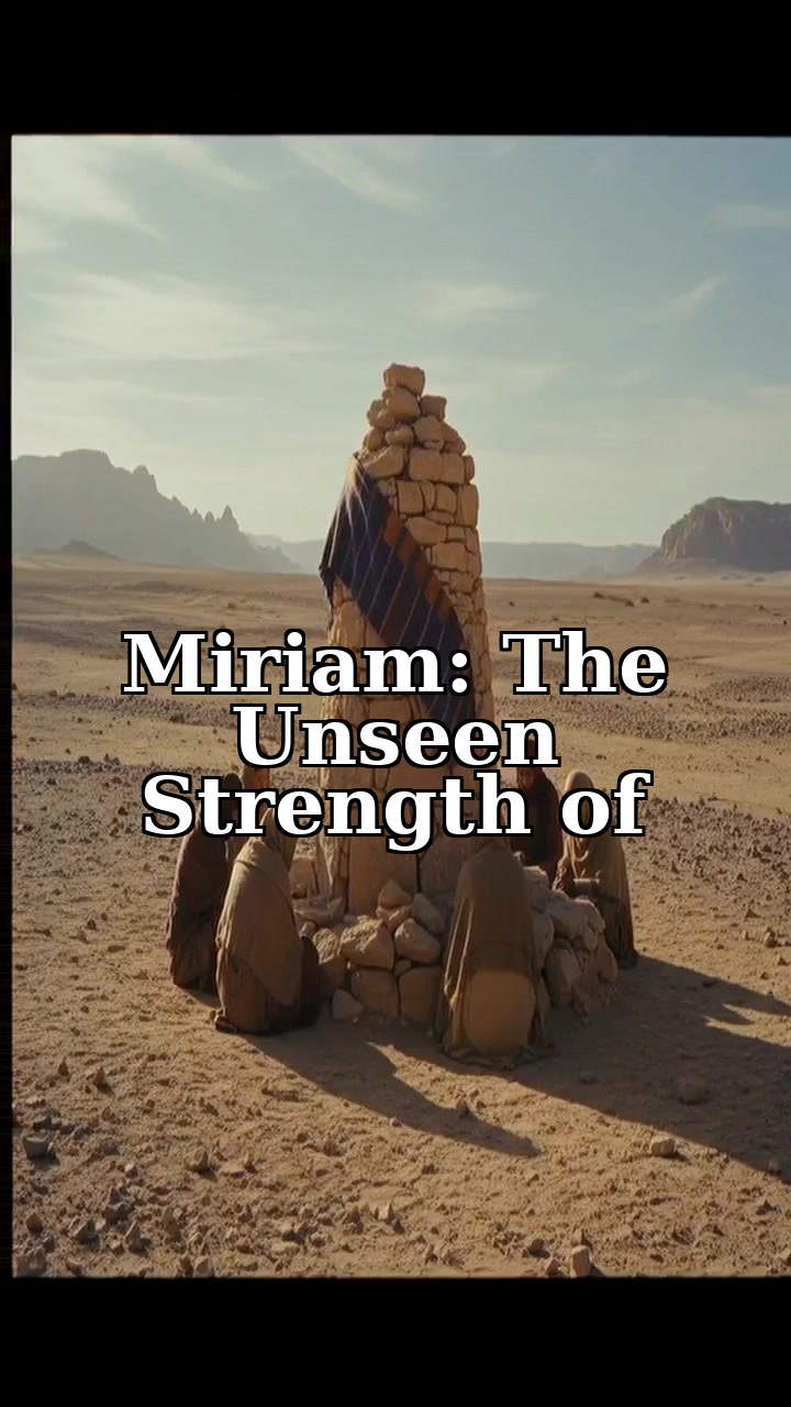 Miriam: The Unseen Strength of Moses' Sister